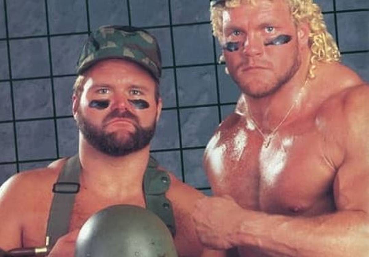 Arn Anderson és Sid Vicious ollózós harcba keveredett