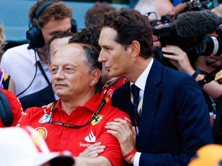 “Discussion over”: Ferrari team boss Vasseur welcomes Elkann’s message