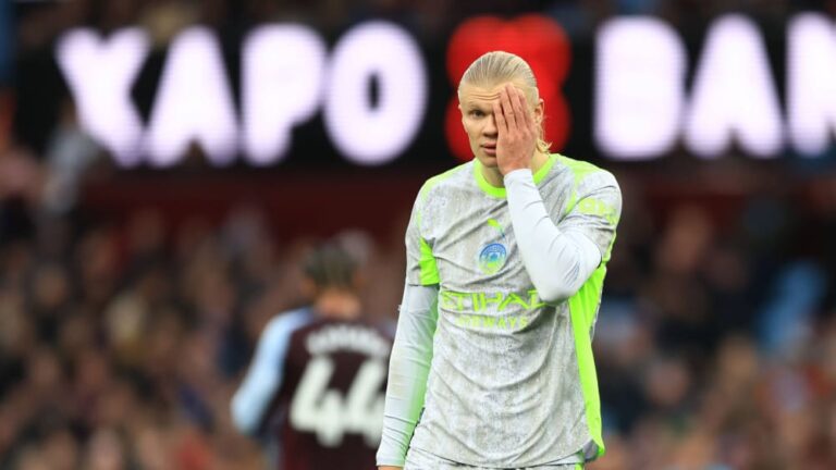 Haaland’s late goal doesn’t count: ManCity loses at Aston Villa