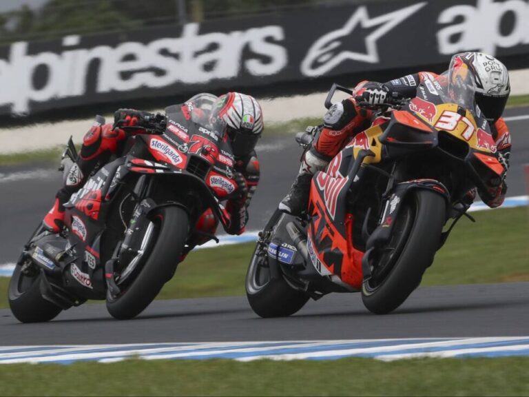 Pedro Acosta finishes fifth at Phillip Island: KTM struggles again with tire wear