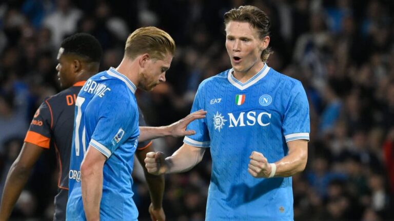 Joy clouded: Napoli fears for De Bruyne after top match victory