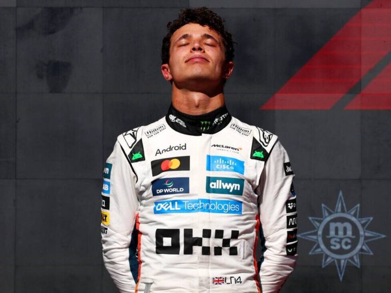 Column: Lando Norris is doing everything right at the moment