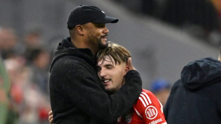 Kompany urges Karl and is delighted that his request has been granted