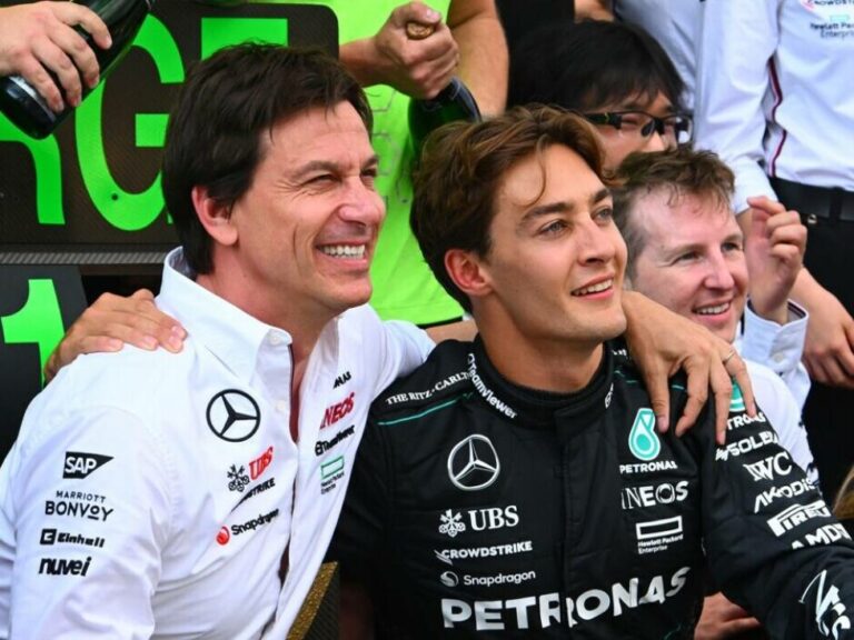 How George Russell sent an email to Toto Wolff as a child—and succeeded