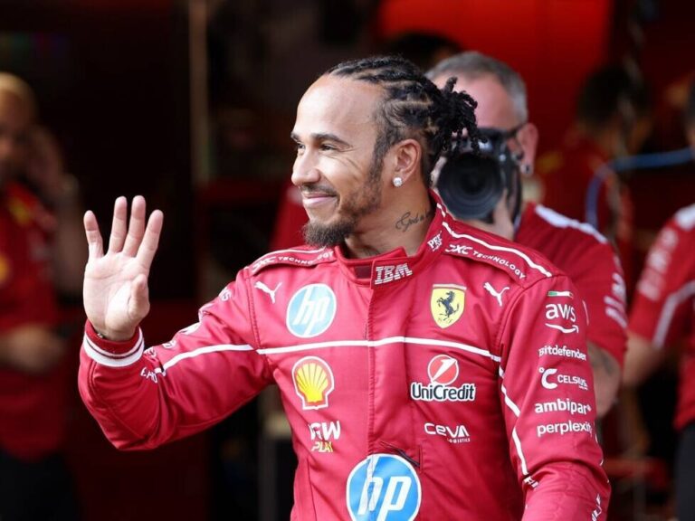 After Roscoe’s death: Lego artwork moves Lewis Hamilton to tears