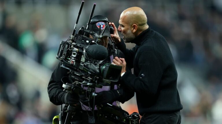 Guardiola loses control
