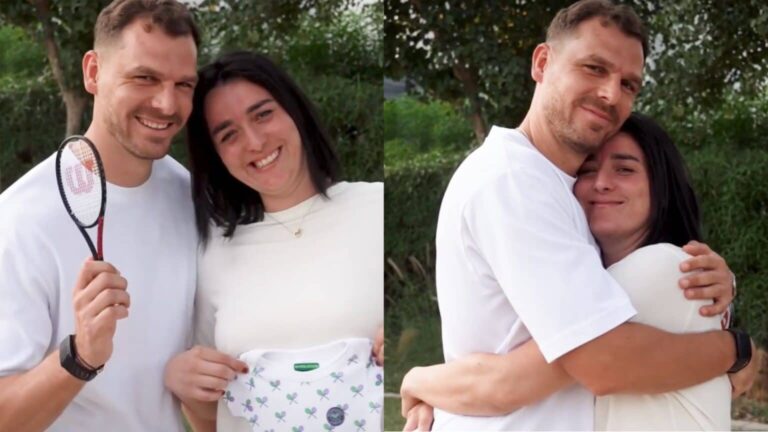 Tennis star announces pregnancy