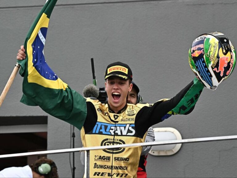 Brazilian Diogo Moreira is Moto2 World Champion 2025