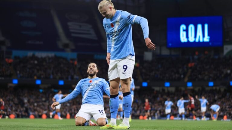 Haaland scores twice: City defeats Bournemouth in top match