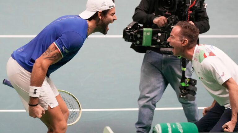 Title hat trick complete: Italy wins Davis Cup in tennis