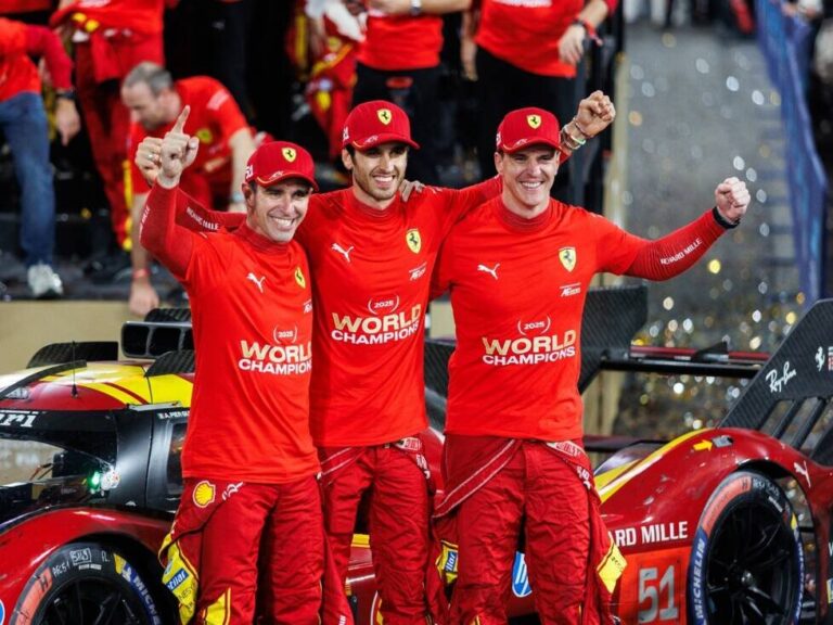 Former F1 driver becomes sports car world champion and father on the same day