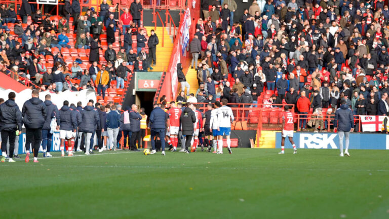 Championship match in Charlton abandoned after death of a fan