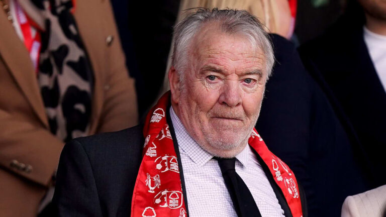 Once a hero against HSV: Nottingham legend Robertson has died