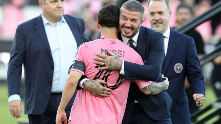 Beckham and Messi reach their goal – but the title curse looms