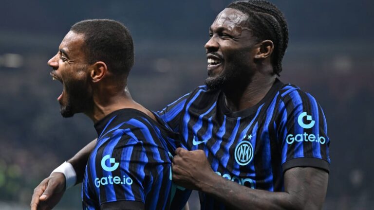 Thuram double and tense muscles: Inter crushes Venice