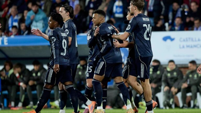 Real Madrid struggles against third-division team – but can rely on Mbappé