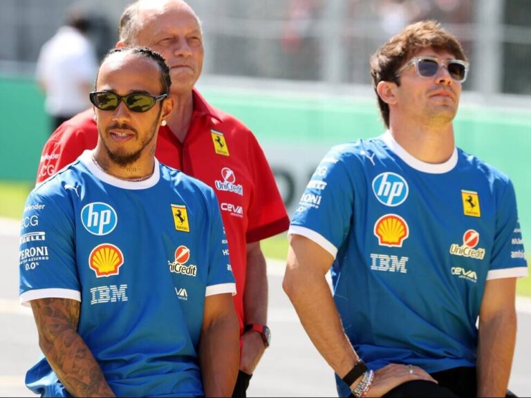 Vasseur encourages Hamilton and Leclerc to criticize Ferrari