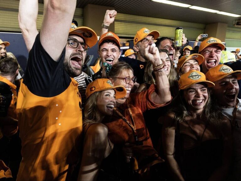 Norris reveals: This is how wild the World Championship party in Abu Dhabi really was