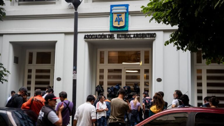 Police search headquarters of Argentine Football Association