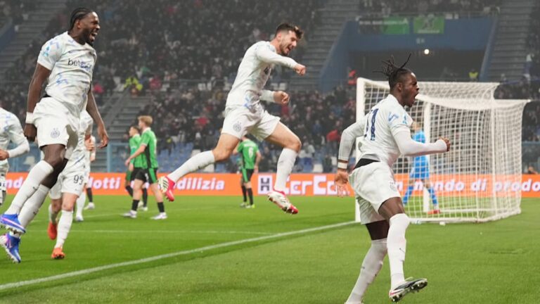 Inter in goal-scoring mood: Clear victory in Sassuolo extends lead at the top of the table