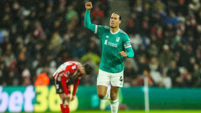 Thanks to Van Dijk: Liverpool ends Sunderland’s impressive home streak