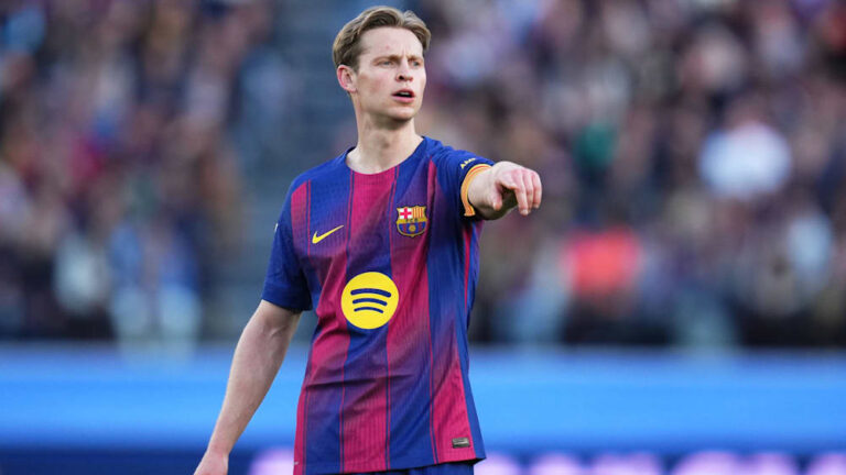 Barcelona will have to do without de Jong for several weeks