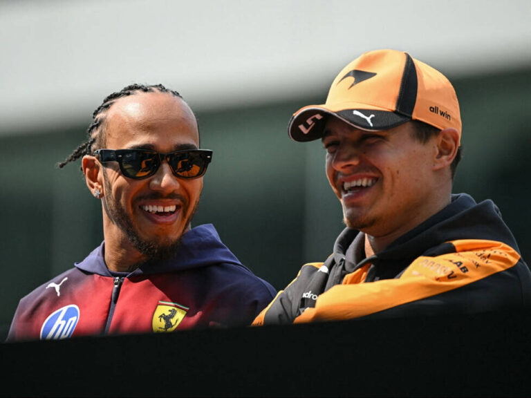 Lando Norris sets the record straight: “Party mode” is a figment of Lewis Hamilton’s imagination