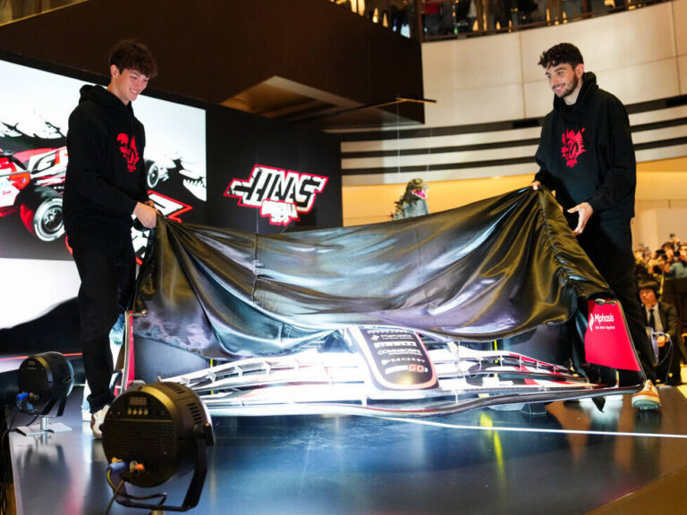 Haas races at the Japanese Grand Prix with a special Godzilla design