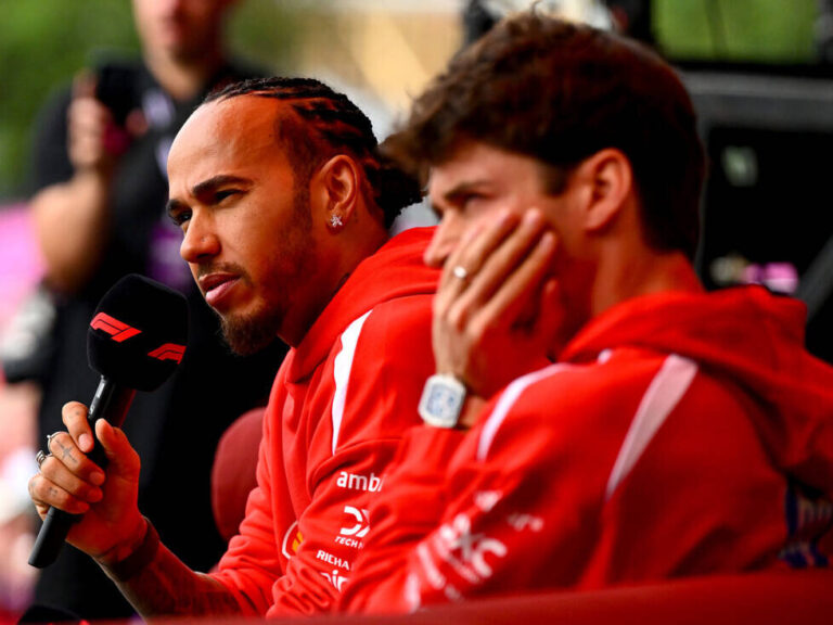 Leclerc jokes about Hamilton: “Maybe he’ll give me the world championship title.”