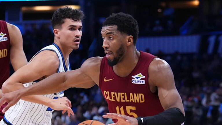 Da Silva strong, Mitchell unstoppable: Cavs survive Magic comeback