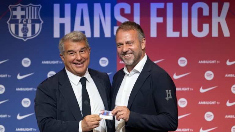 Laporta explains why Flick is hesitant about an extension at Barcelona