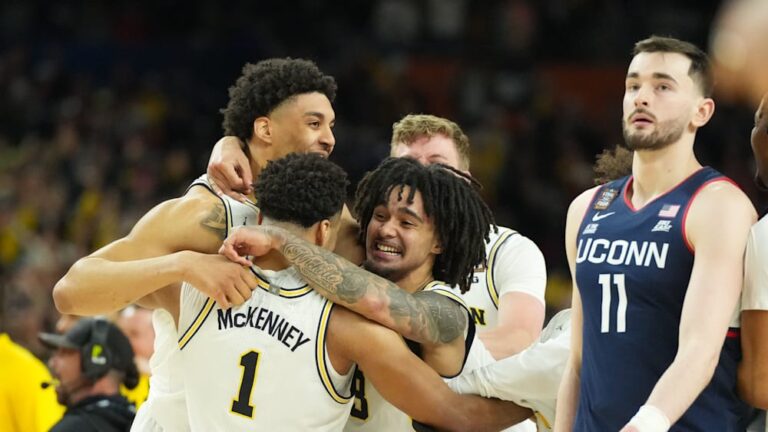 First title in 37 years: Michigan downs UConn to become NCAA champions